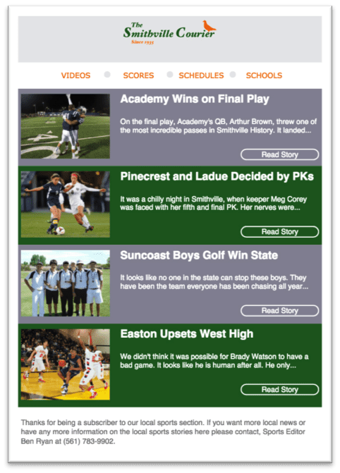 sports-newsletter