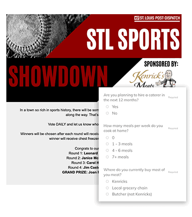 St Louis Post-Dispatch Sports Showdown Bracket