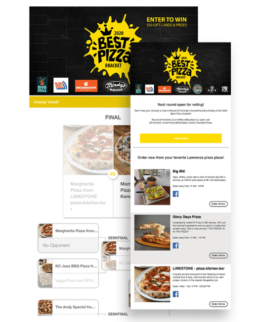 Lawrence Journal-World Best Pizza Bracket